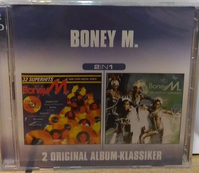 歐版2CD《Boney M合唱團》／ Boney M. - 2 In 1 (In The Mix / The Best