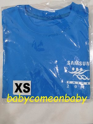 嬰幼用品 童裝 短袖 T恤 SAMSUNG TAIPEI 2014 公益路跑 紀念衫 SIZE XS 全新