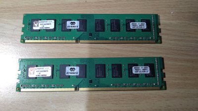 金士頓Kingston DDR3 1333 2GB 2G KVR1333D3N9/2G/雙面 桌機記憶體