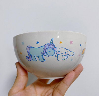 日本sanrio三麗鷗2005玉桂狗 大耳狗 陶瓷碗