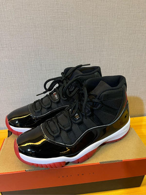 Nike Air Jordan 11 Retro Bred 高筒 黑紅 11代 球鞋 男鞋 台灣公司貨 US 9