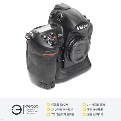 「點子3C」Nikon D3s 公司貨 快門數未顯示【店保3個月】1210萬畫素 CMOS感光元件 防塵防滴 Live View水平線 DM352
