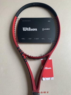 ≡冠盛體育≡熱銷WILSON CLASH 98 V2 310g網球拍(含RPM線穿好)