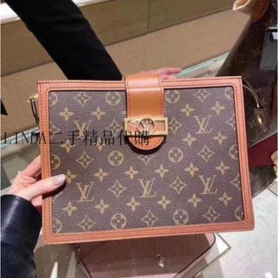 LINDA二手LV 路易威登 達芙妮 Pochette Dauphine M69184 手拿包 中性款