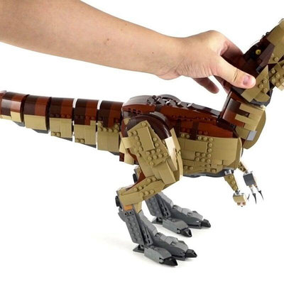 極致優品 7月新品 LEGO 75936 樂高積木玩具 侏羅紀公園 霸王龍的咆哮 恐龍 LG823