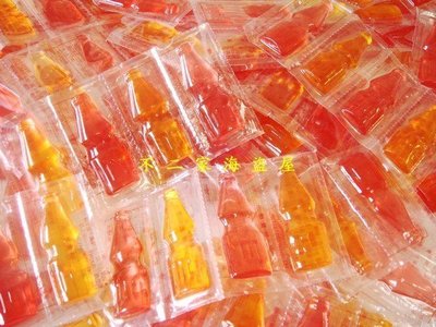 【不二家海盜屋】綜合可樂瓶造型QQ象皮軟糖--水果&amp;可樂--任選500g120元--軟糖糖果區