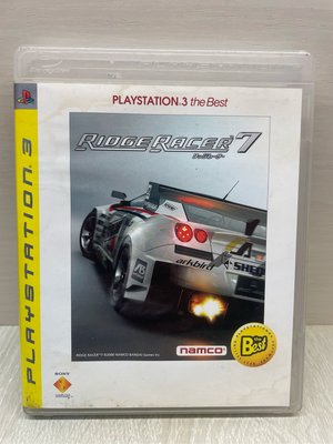 SONY PS3 2手原廠遊戲片 實感賽車 7 Ridge Racer 7 二手遊戲光碟 懷舊光碟 二手遊戲片