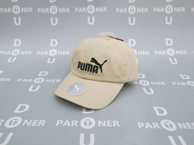 【Dou Partner】Puma 基本系列 NO.1 棒球帽 運動帽 奶茶色 024357-02