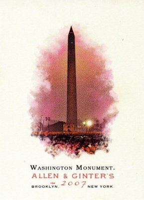^.^飛行屋(全新品)TOPPS 名人卡 棒球卡 紀念卡系列#268 華盛頓紀念碑Washington Monument