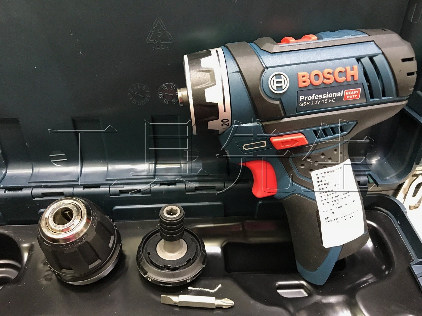 含稅／GSR12V-15 FC／2.0電池x2【工具先生】BOSCH 博世惡魔機