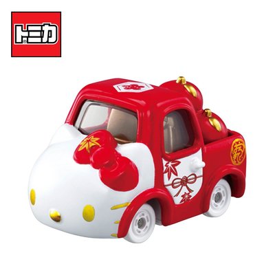Dream TOMICA SP 凱蒂貓 和服系列 紅色款 Hello Kitty 多美小汽車 日本正版【166696】