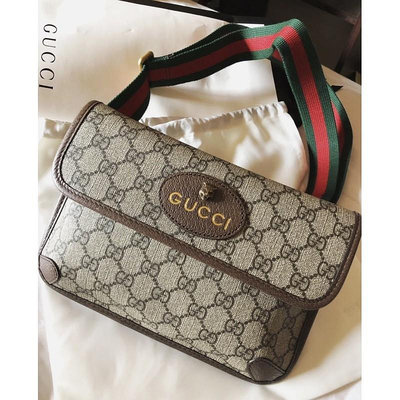 GUCCI Neo Vintage GG Supreme 腰包 斜背包