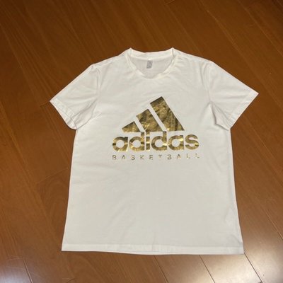 （Size XL) Adidas Climalite 白金短袖T恤上衣（R1)