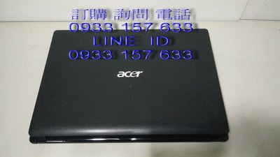 售ACER Aspire 4743 i5 M540 2.53G 14吋LED 只要-4000元...