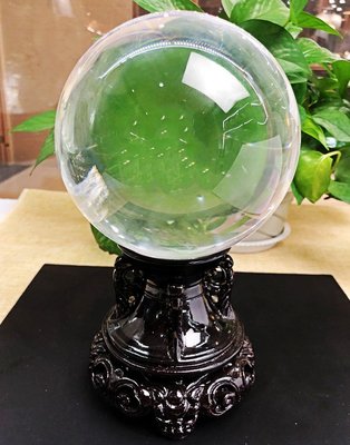 光工水晶阿賽斯特萊 天然白水晶球13.6cm擺件晶體通透 梅爾卡巴揚升球柱千層金字塔冥想松果體第三眼能量淨化梵天透體