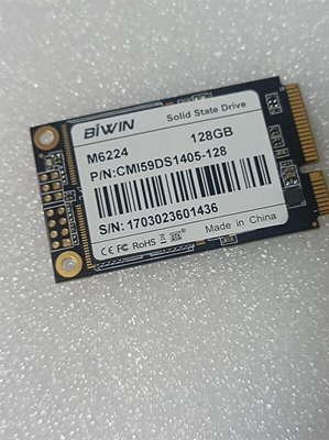 全新 biwin 佰維 msata 32g 64g 128g ssd 固態 工控設備