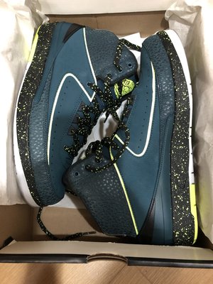 Air Jordan 2 Nightshade 夜藍色 AJ 2 Nike 2代 二代US 10 台灣公司貨