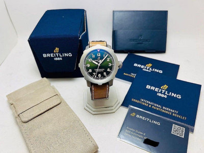 【黃忠政名錶】Breitling 百年靈 aviator super 8 46mm 大尺寸 輕量鈦金屬錶殼 訂價NT$179000 附原廠保卡及錶盒 未使用新品