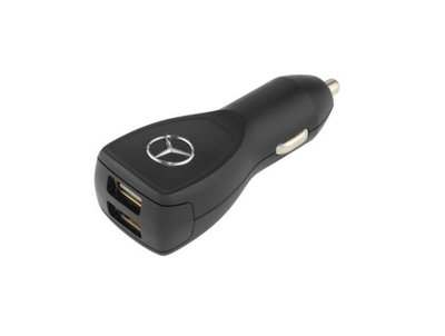 Mercedes Benz 原廠 賓士 USB 充電器 車充 ( 雙 ) For W205 / C205 / S205