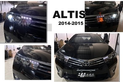 小傑車燈精品--全新 ALTIS 11代 14 15 16 2014 2015 2016 年 Z版 LED 魚眼 大燈