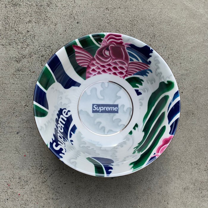 ☆LimeLight☆ Supreme Wave Ceramic Bowl 碗 盤子 陶瓷 中國風 魚 | Yahoo奇摩拍賣