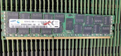全館免運 三星16G DDR3 1333 ECC REG伺服器記憶體16GB PC3L-10600R RDIMM 可開發票