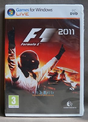 【月光魚 電玩部】現貨全新 PC GAME F1 一級方程式賽車 2011 英文版