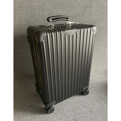 RIMOWA Classic Cabin 鋁、黑色 鋁鎂合金 行李箱 拉桿箱 登機箱 97353014-森漫奇品屋