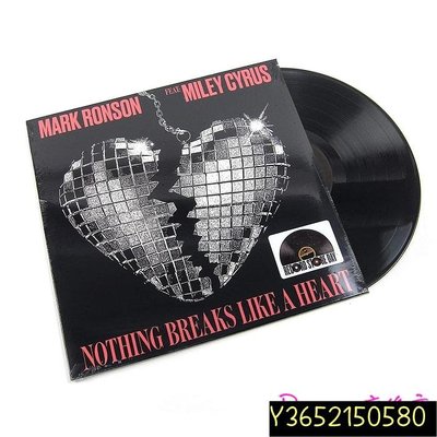 Mark Ronson Miley Nothing Breaks Like A Heart 黑膠LP  【追憶唱片】
