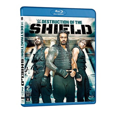 [美國瘋潮]正版WWE The Destruction of the Shield Blu-Ray DVD神盾軍團藍光組