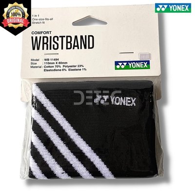 Yonex 腕帶 WB11494 黑色白色-master衣櫃2