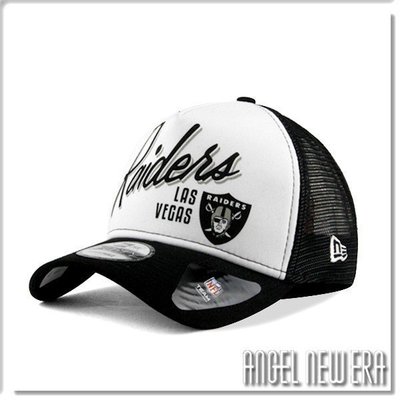 【熱賣下殺】【ANGEL NEW ERA】New Era NFL 拉斯維加斯 突擊者 經典拚色 網帽 9FORTY 老帽