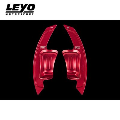 LEYO PD Paddle 換檔 撥片 VW 福斯 Golf MK6 GTI / R 專用 紅 PGT001R