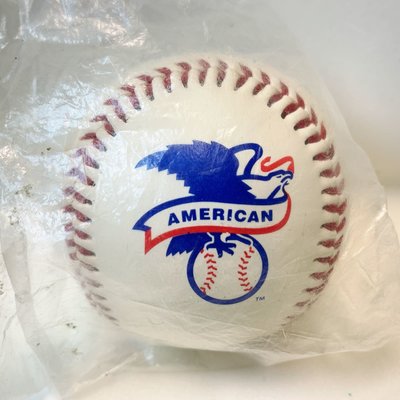 AA-美國職棒【美國聯盟】1998~18年 LOGO盟徽紀念球 (MLB&amp;Rawlings官方發行 非簽名球 練習球)