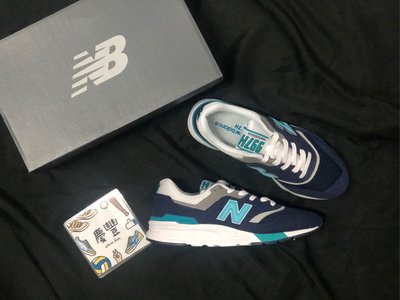 new balance 997H 男 女 藍 白 復古鞋 慢跑鞋 情侶 CM997HCT