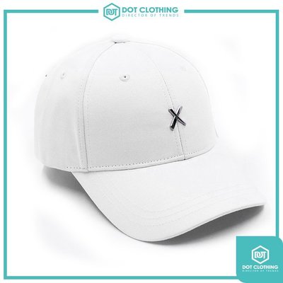 DOT聚點 XOTIC GEAR ZIPPER CAP 台灣自創品牌 復古 老帽 金屬 XX 雙拉鍊 長帶 4色 白色