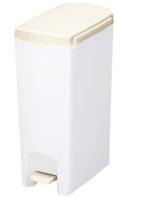 18936c 日本製 好品質 浴室客廳房間廚房垃圾桶 腳踏式開蓋 有蓋垃圾桶 儲物桶收納桶 廚餘食物圾桶