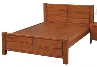 【DH】商品貨號A503-5商品名稱《新瑪莎》3.5尺實木單人床台(圖一)可調高低.實木床底備有5尺.6尺可選.台灣製
