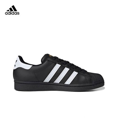 Adidas Superstar 金標 貝殼頭 皮革 休閒鞋 男女鞋 黑 EG4959 白 EG4958