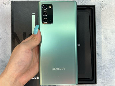♠️電信福利機 Samsung Note20 8+256G 綠色 台灣貨 漂亮