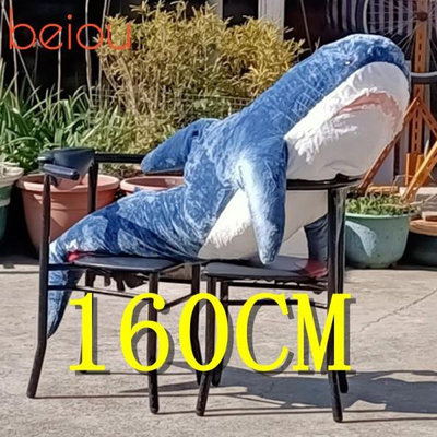 【小點點】160CM IKEA布羅艾 160公分 大鯊魚 毛絨 鯊魚公仔 鯊魚 宜家鯊魚娃娃 生日