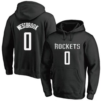 🌈威少Russell Westbrook長袖連帽T恤上衛衣🌈NBA火箭隊Nike耐克愛迪達運動籃球服大學棉T男912
