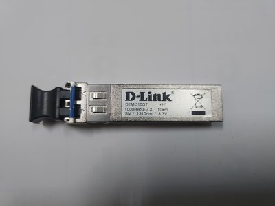 ((台中市))D-Link 友訊 DEM-310GT mini-GBIC 單模 光纖網路 介面轉換器