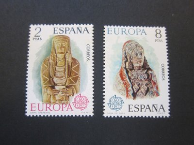 【雲品11】西班牙Spain 1974 Sc 1804-05 set MNH 庫號#B524 83798