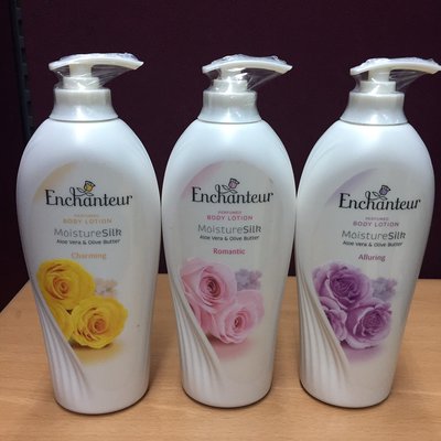 【花在田】Enchanteur 艾詩 粉紅玫瑰香精潤膚乳液 身體乳 -500ML 粉紅玫瑰下標區