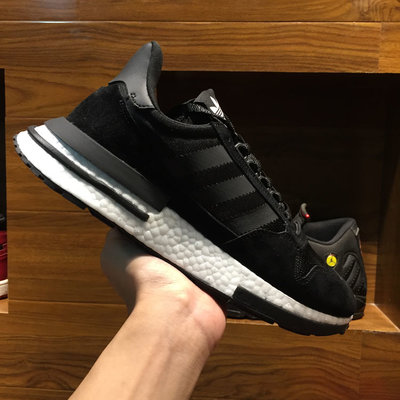 Adidas ZX500 RM Boost 黑白 麂皮 休閒運動慢跑鞋 男女鞋 B42227