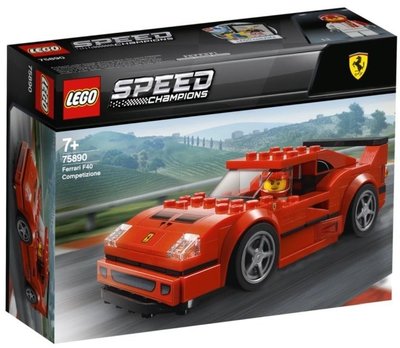 【W先生】LEGO 樂高 積木 speed 賽車系列 75890 Ferrari F40 法拉利 Competizion
