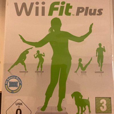 Wii英國原版遊戲片 Wii fit plus