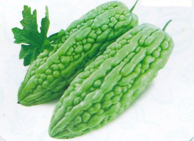 【蔬菜種子S388】綠水果苦瓜~~果面條狀稍突起、瘤粒狀，果重約600公克，適合做生菜沙拉。