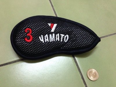[二手良品] YAMATO 高爾夫球桿 3號 桿套 內襯有維可牢